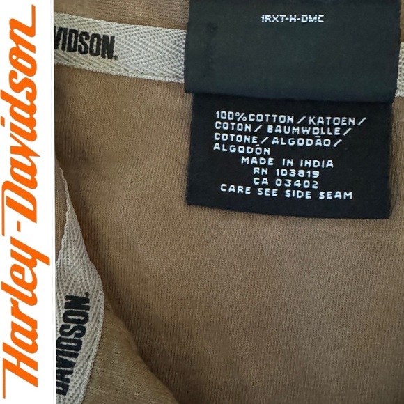 NEW Harley Davidson Short Sleeve Polo Size S - Picture 4 of 11